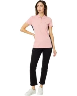 Tommy Hilfiger Side Pannel Zip Polo | Shirts & Tops -Styled Soles 613XTv4aDaL. AC SR736920