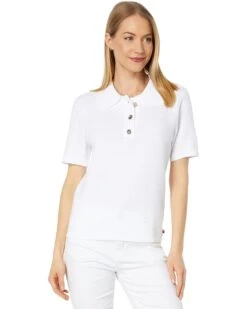 Tommy Hilfiger Scallop Edge Polo | Shirts & Tops