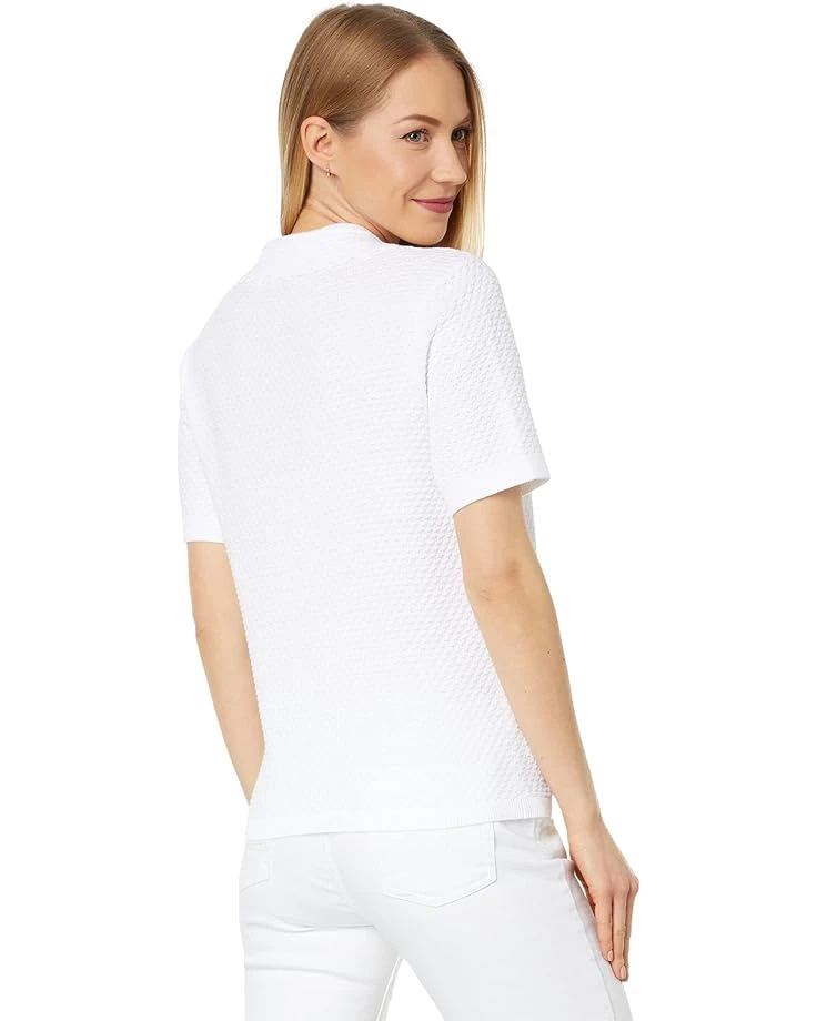 Tommy Hilfiger Scallop Edge Polo | Shirts & Tops 2 Tommy Hilfiger Scallop Edge Polo | Shirts & Tops - Image 2