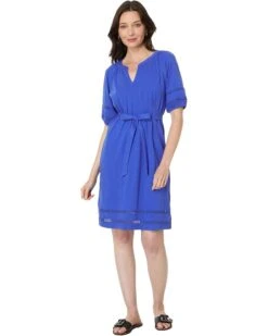 Tommy Hilfiger Puff Sleeve Belted Dress | Dresses