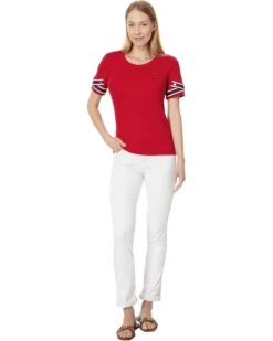 Tommy Hilfiger Global Short Sleeve Top | Shirts & Tops -Styled Soles 61HLR7mpnL. AC SR736920