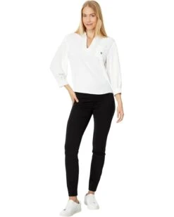 Tommy Hilfiger Aero Split-Neck Popover | Shirts & Tops -Styled Soles 61mGXoCcf7L. AC SR736920