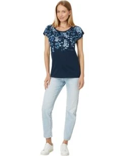 Tommy Hilfiger Short Sleeve Ombre Floral Tee | Shirts & Tops -Styled Soles 61uPPacytL. AC SR736920