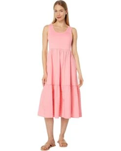 Tommy Hilfiger Sleeveless Mix Media Dress | Dresses