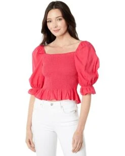 Tommy Hilfiger Smocked Top | Shirts & Tops