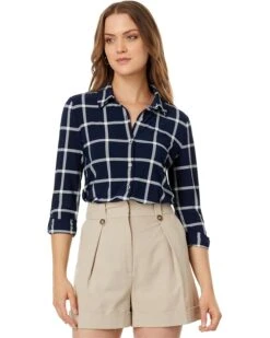 Tommy Hilfiger Long Sleeve Knit Plaid Roll Tab | Shirts & Tops 9 Tommy Hilfiger Long Sleeve Knit Plaid Roll Tab | Shirts & Tops -Styled Soles 712Y97pZBtL. AC SR736920