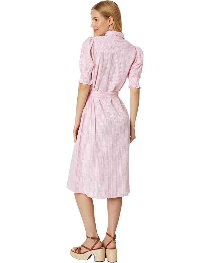Tommy Hilfiger Puff Sleeve Gingham Midi Dress | Dresses 2 Tommy Hilfiger Puff Sleeve Gingham Midi Dress | Dresses - Image 2