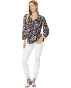 Tommy Hilfiger Floral Pintuck Blouse | Shirts & Tops -Styled Soles 71A6xvrwWnL. AC SR736920