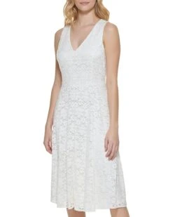 Tommy Hilfiger Daisy Lace Fit and Flare | Dresses -Styled Soles 71CYw6pO ZL. AC SR736920