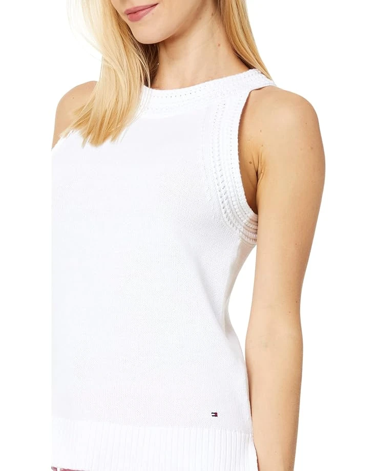 Tommy Hilfiger Faux Crochet Trim Tank | Shirts & Tops 3 Tommy Hilfiger Faux Crochet Trim Tank | Shirts & Tops - Image 3