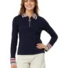 Tommy Hilfiger Long Sleeve 1/4 Zip Polo | Shirts & Tops