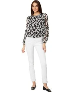 Tommy Hilfiger Abstract Floral Blouse | Shirts & Tops -Styled Soles 71JSA9AArzL. AC SR736920