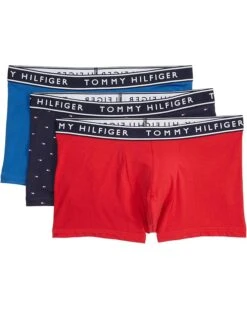 Tommy Hilfiger Cotton Stretch Trunks 3-Pack | Underwear