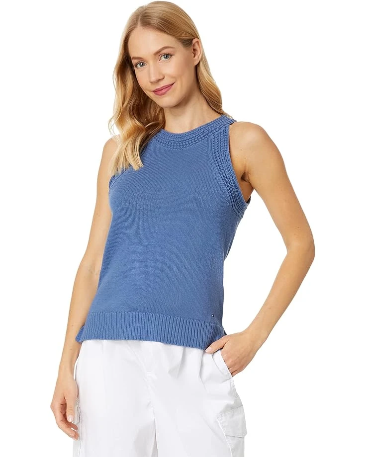 Tommy Hilfiger Faux Crochet Trim Tank | Shirts & Tops 6 Tommy Hilfiger Faux Crochet Trim Tank | Shirts & Tops - Image 6