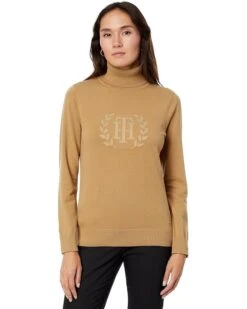 Tommy Hilfiger Crest Turtleneck Sweater | Sweaters