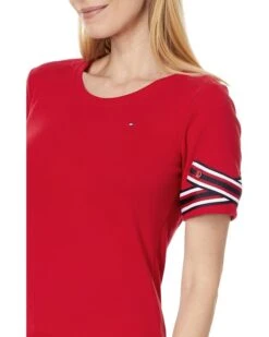 Tommy Hilfiger Global Short Sleeve Top | Shirts & Tops -Styled Soles 71iCOnnLOFL. AC SR736920