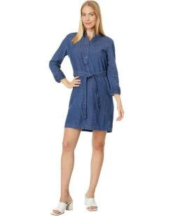 Tommy Hilfiger Popover Chambray Dress with Belt | Dresses -Styled Soles 71wYkq6TJhL. AC SR736920