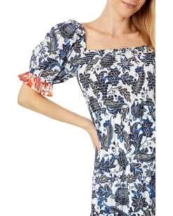 Tommy Hilfiger Puff Sleeve Floral Maxi Dress | Dresses -Styled Soles 814PNlXUYL. AC SR736920