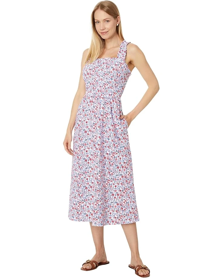 Tommy Hilfiger Floral Smocked Midi Dress | Dresses 1 Tommy Hilfiger Floral Smocked Midi Dress | Dresses