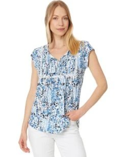 Tommy Hilfiger Garden Pintuck Ladder Top | Shirts & Tops