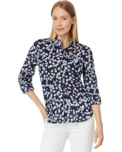 Tommy Hilfiger Carnation Roll Tab | Shirts & Tops