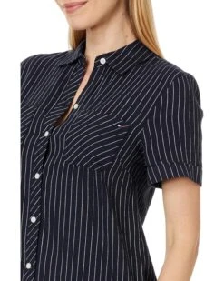 Tommy Hilfiger Stripe Linen Blend Camp Shirt | Shirts & Tops -Styled Soles 81MWf8ogI2L. AC SR736920