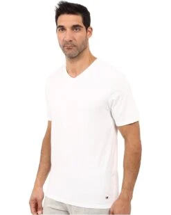 Tommy Hilfiger Cotton V-Neck Shirt 3-Pack | Shirts & Tops -Styled Soles 81N7Uw3f9HL. AC SR736920