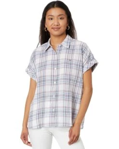 Tommy Hilfiger Short Sleeve Plaid Shirt | Shirts & Tops