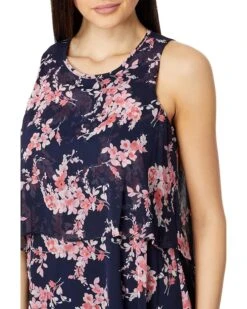 Tommy Hilfiger Sleeveless Crescent Floral Double Layer Chiffon Dress | Dresses -Styled Soles 81cfj29X 7L. AC SR736920