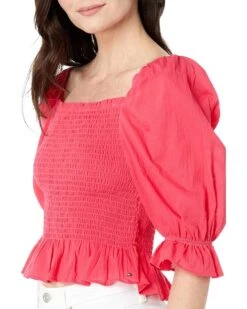 Tommy Hilfiger Smocked Top | Shirts & Tops -Styled Soles 81fCfwFvi1L. AC SR736920