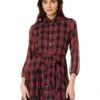 Tommy Hilfiger Long Sleeve Plaid Dress | Dresses