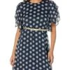 Tommy Hilfiger Medallion Print Chiffon with Lurex Dress | Dresses