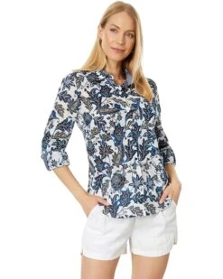 Tommy Hilfiger Floral Roll Tab | Shirts & Tops -Styled Soles 81nbbK15sfL. AC SR736920