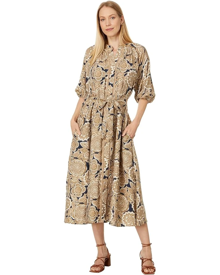 Tommy Hilfiger Floral Puff Sleeve Midi Dress | Dresses 1 Tommy Hilfiger Floral Puff Sleeve Midi Dress | Dresses