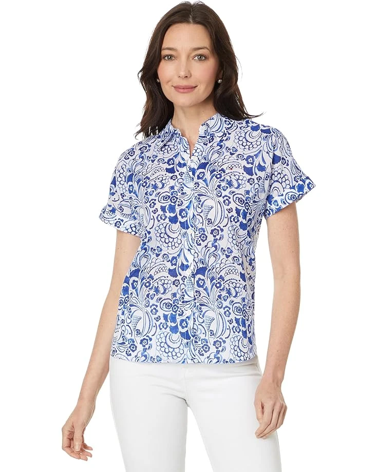 Tommy Hilfiger Fountain Modern Camp Shirt | Shirts & Tops 1 Tommy Hilfiger Fountain Modern Camp Shirt | Shirts & Tops