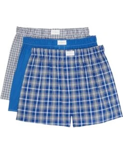 Tommy Hilfiger Cotton Classics Woven Boxer 3-Pack | Underwear