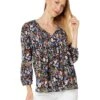 Tommy Hilfiger Floral Pintuck Blouse | Shirts & Tops