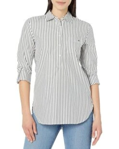 Tommy Hilfiger Easy Care Popover Stripe Blouse | Shirts & Tops