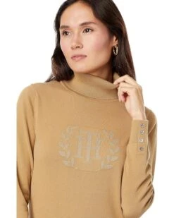 Tommy Hilfiger Crest Turtleneck Sweater | Sweaters -Styled Soles 91 8GV zM6L. AC SR736920