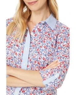 Tommy Hilfiger Floral Roll Tab | Shirts & Tops -Styled Soles 91GzhB0gTtL. AC SR736920