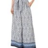 Tommy Hilfiger Paisley Wide Leg Pants
