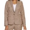 Tommy Hilfiger One-Button Plaid Blazer | Coats & Outerwear
