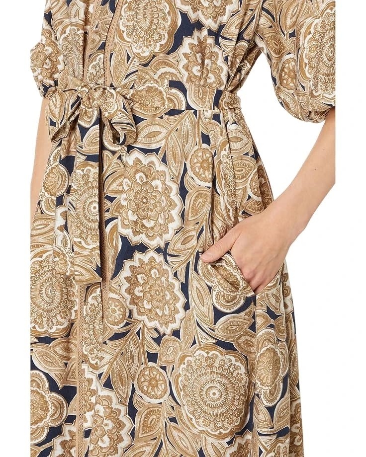 Tommy Hilfiger Floral Puff Sleeve Midi Dress | Dresses 3 Tommy Hilfiger Floral Puff Sleeve Midi Dress | Dresses - Image 3