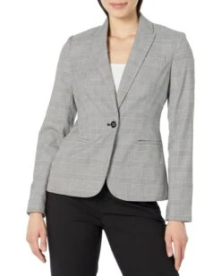 Tommy Hilfiger Plaid Blazer | Coats & Outerwear