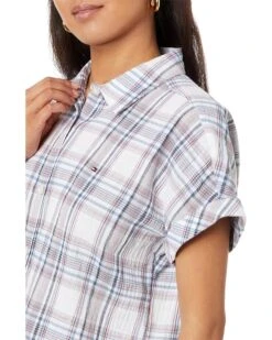 Tommy Hilfiger Short Sleeve Plaid Shirt | Shirts & Tops -Styled Soles 91ldDllxGCL. AC SR736920